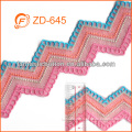 fashion quality embroidered polyester braid trim
